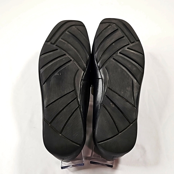 Aston Grey Black Leather Loafers Size 11 main image 4